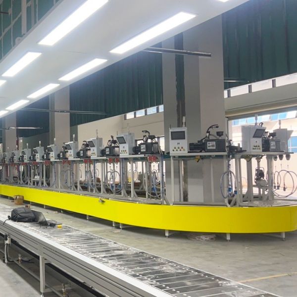 Ligne de convoyeur en acier au carbone galvanisé de bonne qualité et de conception personnalisée pour climatiseur