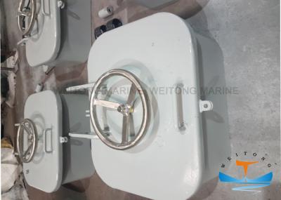 Round Watertight Deck Hatches , Aluminum Boat Hatch Covers Customized Coaming H