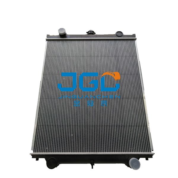 Excavatrice Tank de radiateur d'Aluminium-plastique d'Ex120-6 Ex110-6 Ex130-6