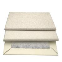 1200 X 600 Fabric Acoustic Wall Panel Adhesive Fiberglass Sound Absorbing Fabric Coverd
