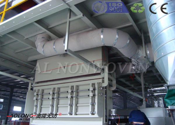 High Speed PP Spunbond Non Woven Fabric Manufacturing Machine 250m/Min