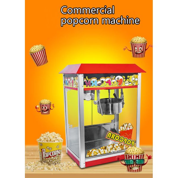Commercial Electric Hot Air Popcorn Making Machine For Home