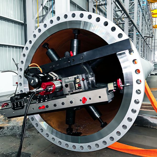 FI80 Portable Flange Facer – 26 to 80 Internal Mount Flange Resurfacing Machine