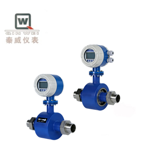 DC Electromagnetic Flowmeter IP65 IP68 Liquid Metal Signal Stabilized