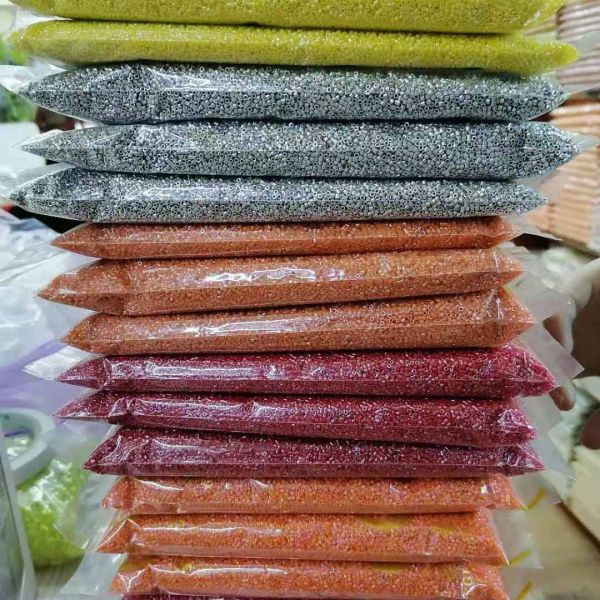 Beading Material Glass Seed Beads 2mm3mm4mm Opaque Color Series 450g Pack Seed Beads for Diy Jewelry