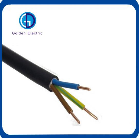 Customized Solar PV Wire Copper Conductor with PVC Insulation Nym 3mm