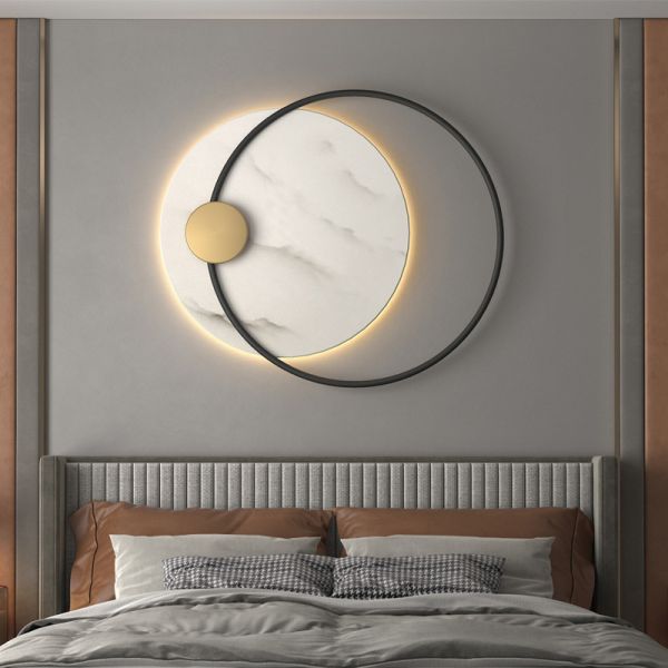 Postmodern Creative Living Room Art Wall Lamp Bedroom Wall Lamp For Hotel