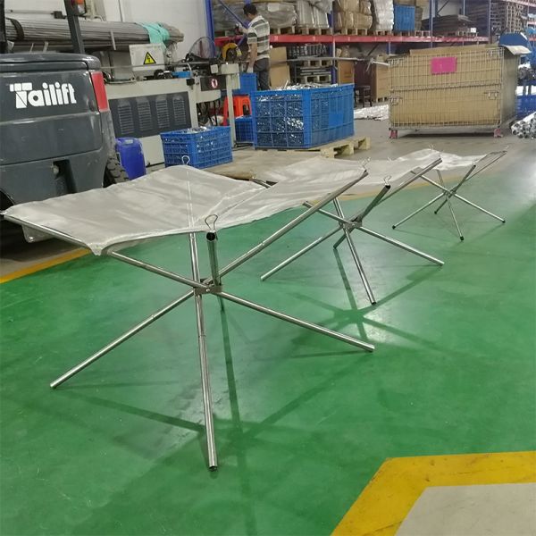 Bonfire Fire Stands Portable Stainless Steel Frame for Camping and Picnic Wood Burning