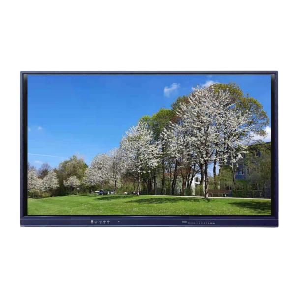 Monitor esperto 350cd/m2 do tela táctil da placa do LCD de 75 polegadas