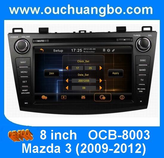 Ouchuangbo car radio for Mazda 3 2009-2012 with car audio systems OCB-8003