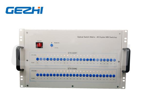 High efficiency 48*2x4 Optical Switch Matrix for Automatic Measurement