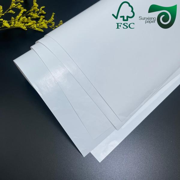 FSC 8pt 10pt High Rigidity C2S Glossy Paper 660mm 990mm For High Class Artwork