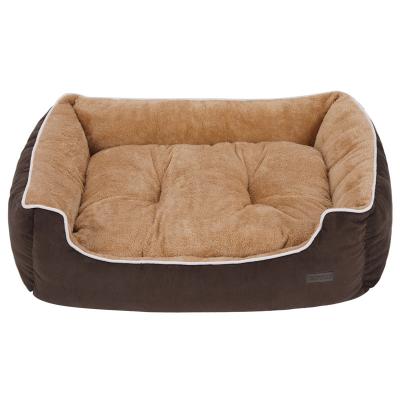 Removable Dog Bed Cushion Yellow Color CE Certification Lightweight