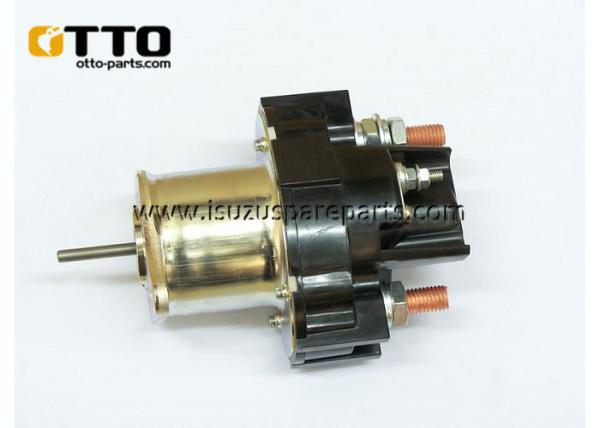 ZX230 6BG1T Starter Solenoid Switch , Isuzu Replacement Parts 1-81151137-0