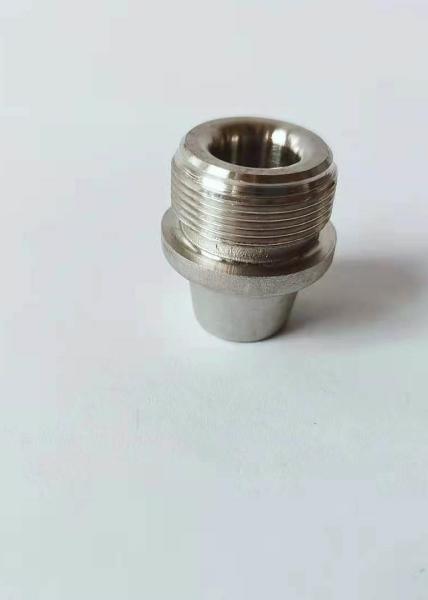 M20X1 thread DIameter 22.2mm Stainless Steel Tube Connectors Natural Color
