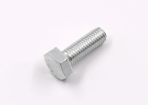 Galvanized Hex Head Cap Screw Grade 8.8 DIN933 Steel Structure Full Thread Bolt