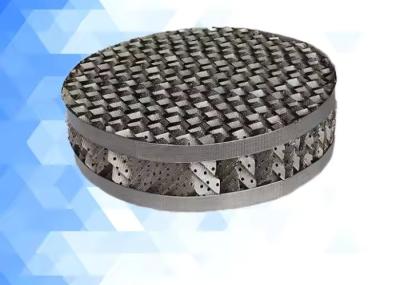 250x350x500 Mm Metal Wire Gauze Corrugated Structured Packing For Distillation