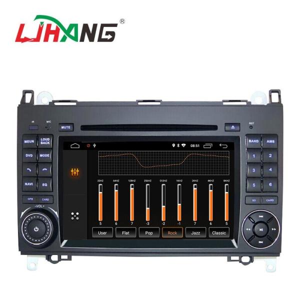 Built - In GPS Mercedes Benz DVD Player Rear Camera IPS 1024*600 For W245