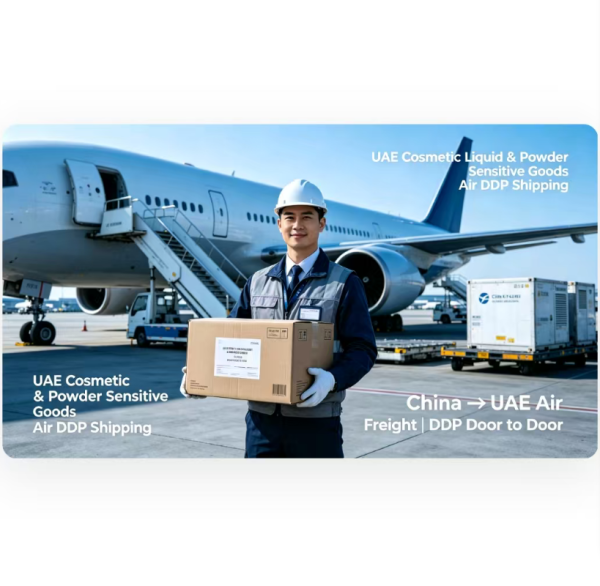Air DDP Shipping to UAE for Cosmetic Liquid / Powder Sensitive Goods