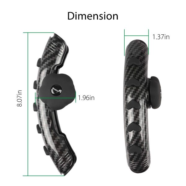 Durable Skidproof Automotive Steering Wheel Covers , Soft Padding Fitting Steering Wheel Cover