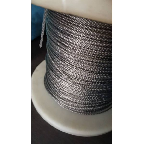 Invisible 2.5mm Cable Grille For Windows | Transparent Steel Wire | 10cm Wire Distance Gap