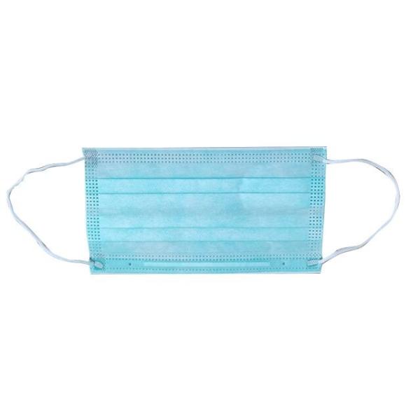 3 Ply Disposable Protective Mask For Cough Germs Illness Eco - Friendly