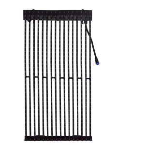 Outdoor LED Mesh Display with 8000nits High Brightness IP68 Waterproof and Lightweight Design