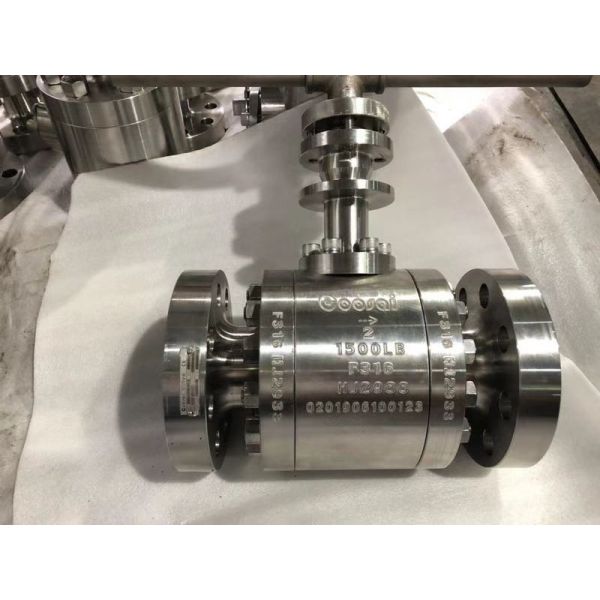 1500 фунтов боковой вход металл-металл сидящий шаровой клапан