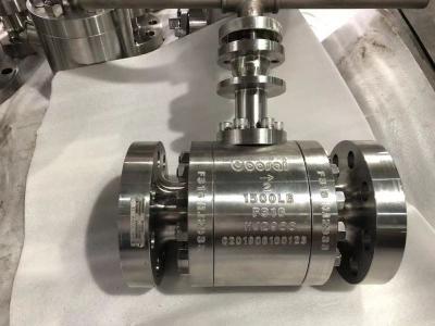 Válvula de esfera de tipo flutuante antiestática API6D 150 lb