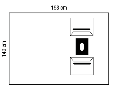 10.SBPP PE SMS SMMS SMMMS Disposable Surgical Drapes For Ophthalmology