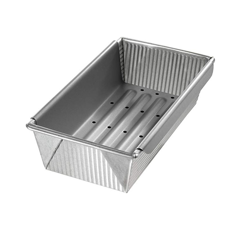 RK Bakeware China Foodservice NSF Нонстик Алюминиевый AMeat Loaf Pan с вставкой