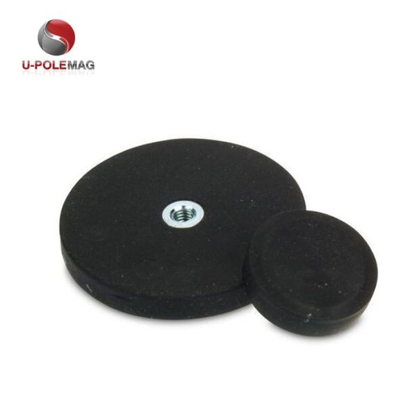 Composite Neodymium Magnet Rubber Coated for Heavy Duty Industrial Applications