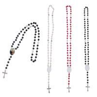DIY Photo Insert Sublimation Rosary Beads Necklace Custom Rosary Necklace