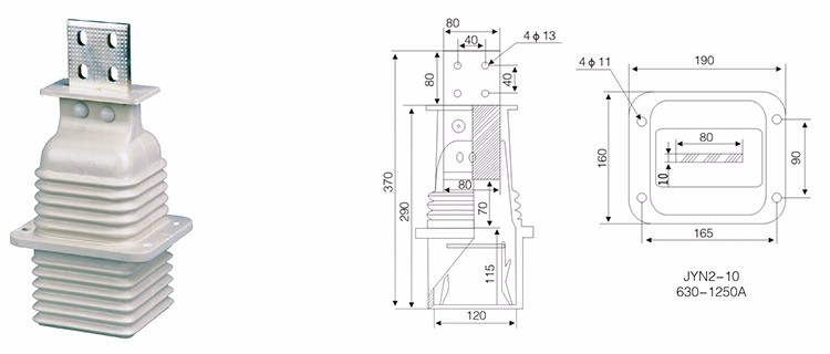 высоковольтный контактор Puhsing эпоксидной смолы коробки изоляции 10kv