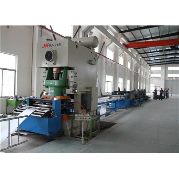 Stainless Steel Cable Tray Roll Forming Machine , Cold Forming Machine 9 Rollers