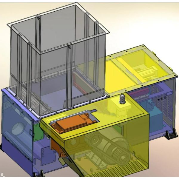 Animal Body or Metal Recycling Shredder Machine