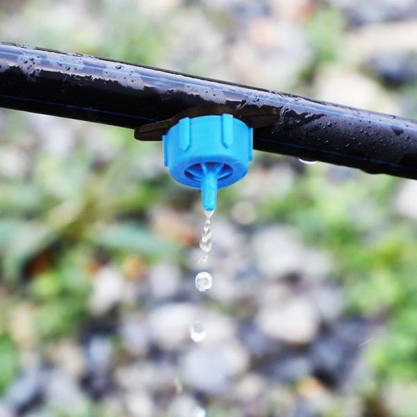 Agriculture Drip Irrigation System 8-Holes Adjustable Water Emitter Dripper for Greenhouse Farms