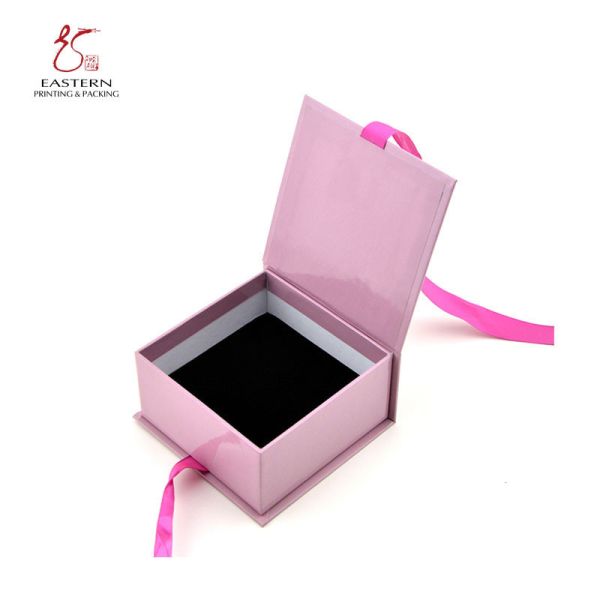 Cute Lovely Bright Color Cardboard Packaging Boxes For Jewelry