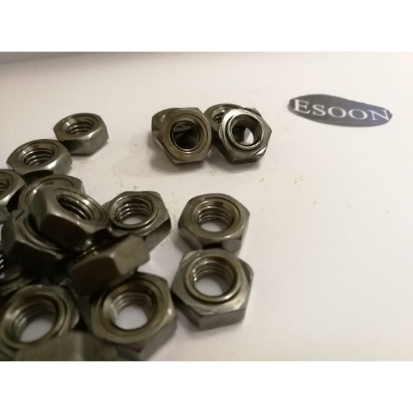 DIN929 Hexagon weld nuts GB/T13680-92,GB/T13681-92,M3~M16,Black surface,Carbon steel,Metric fastener