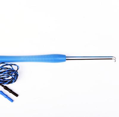 Repusi IONM Disposable Double Hook Stimulation Probe 180° With Blue Handle