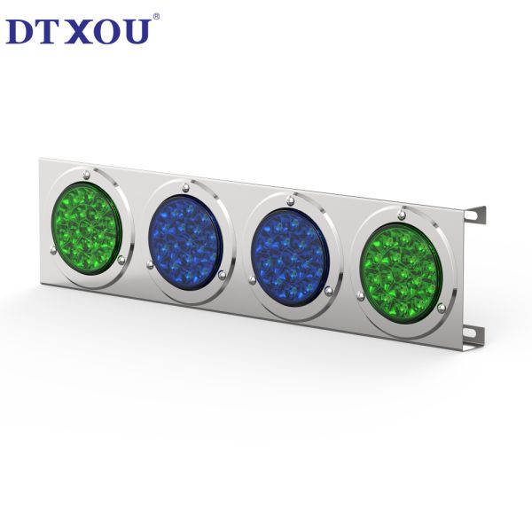 Truck Trailer Box Type Passenger Car Stainless Steel 4-Hole Parking Indicator 8155142170