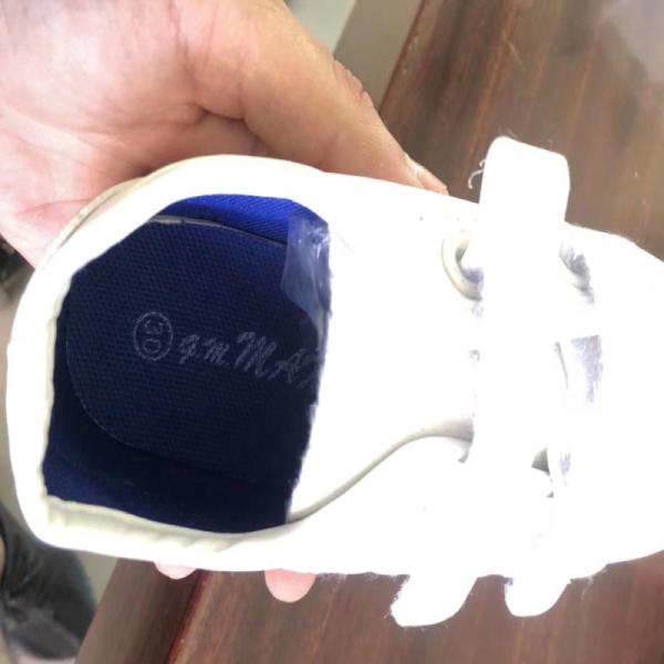 Stockpapa Girls White Velcro Trainers Kids Casual Dress Shoes Size 25 To 30
