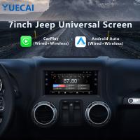 Unidad de cabeza de automóviles Android de 7 pulgadas 1920 * 720 para Chrysler / Dodge / Jeep