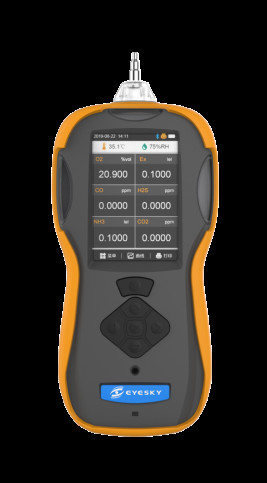 Детектор газа экрана LCD токсический Handheld Multi для герметизируя монитора безопасности космоса