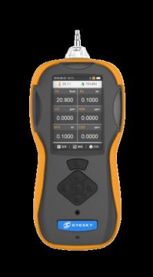 Industrial Portable 6 In 1 Pump Suction Gas Detector For Automotive Monitor