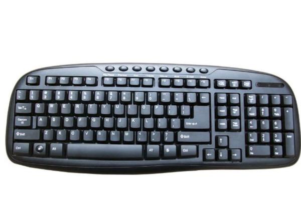 radio mecánica 5V/teclado sin cuerda del USB compatible con Windows XP WES-K-005