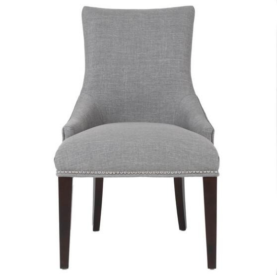 chinese supplier dining room chair hotel luxury upholstered  dining chair home goods