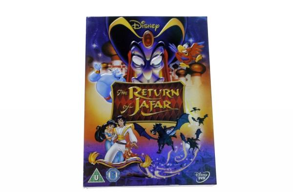 Aladdin 2：The Return Of Jafar carton dvd Movie disney movie for children uk region 2