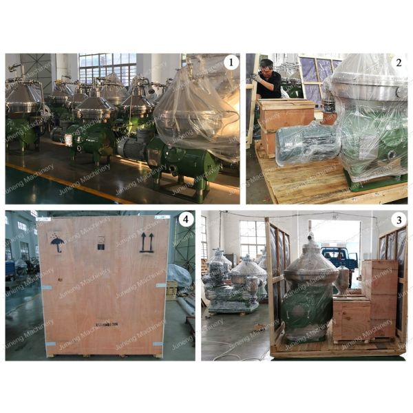 High-Speed 4000 RPM Copper Gear for Disc Separator with 501-1000l/h Capacity and 380V Power