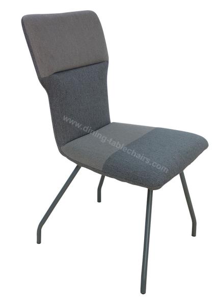 Tela do lazer estofada jantando o cinza high-density Shell da esponja das cadeiras